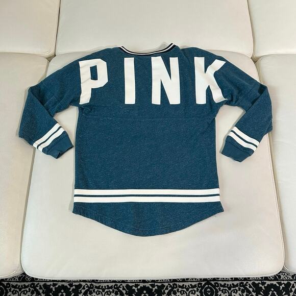 PINK Fleece Oversized Crewneck - Picture 7 of 8